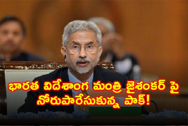 Pakistan slams Jaishankars remarks