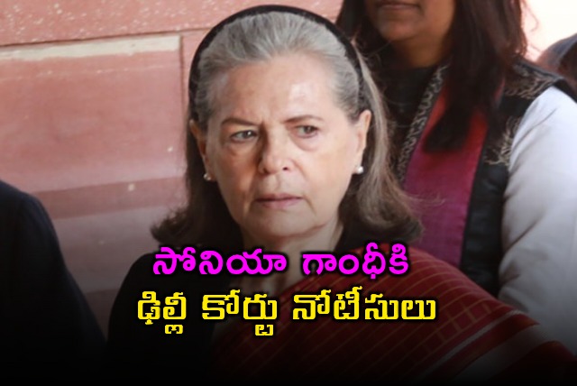 Sonia Gandhi Gets Notice from Delhi Court in Citizenship Case