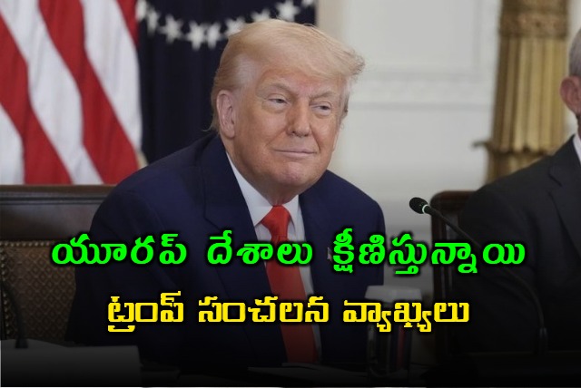 Trump Slams Europe Leaders Weakness Declining Nations