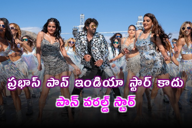 Prabhas is a Pan World Star says Raja Saab director Maruthi