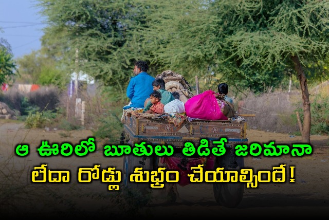 Madhya Pradesh Village Borsar Implements Unique Punishment for Swearing