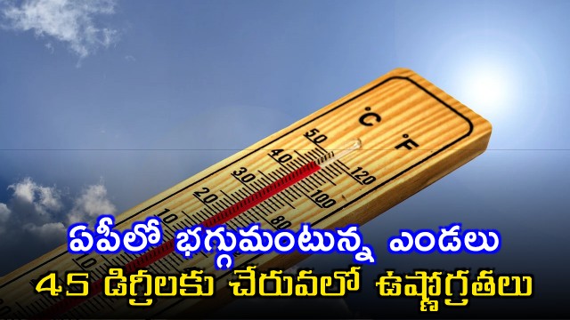 Andhra Pradesh Heatwave Temperatures Nearing 45 Degrees
