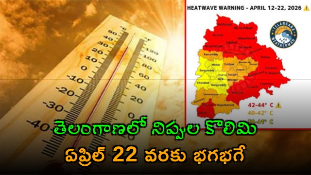 Telangana Weather Update Heatwave Warning Issued Until April 22