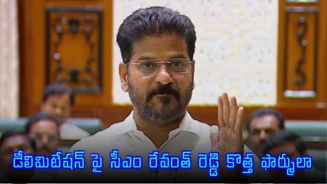 Revanth Reddy proposes new formula for MP seats based on GSDP