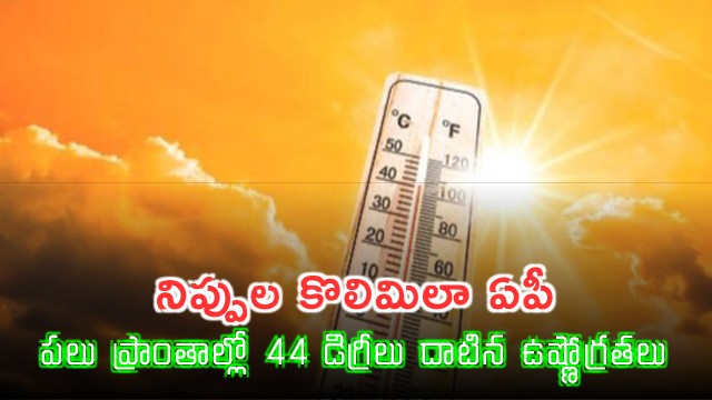 Andhra Pradesh Heatwave Temperatures Cross 44 Degrees