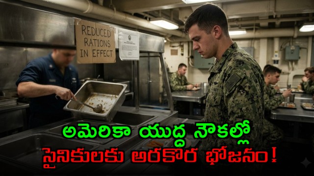 US Navy Sailors Face Food Shortages on Warships