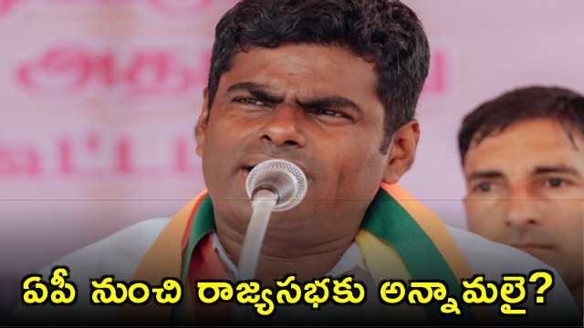 AP Rajya Sabha Race Annamalais Name Under Consideration