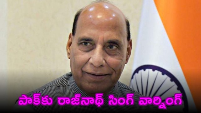 Rajnath warns Pak from Germany