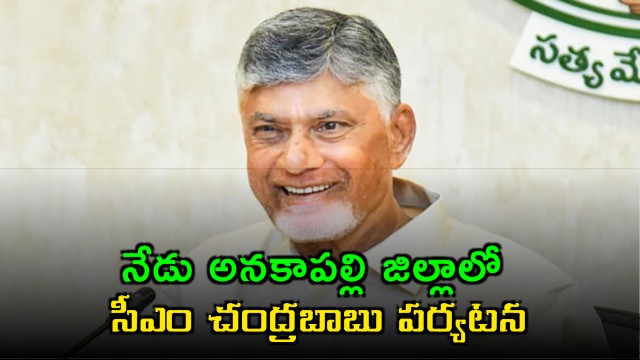 Chandrababu Naidu to Inaugurate Renew Energy Project in Anakapalli