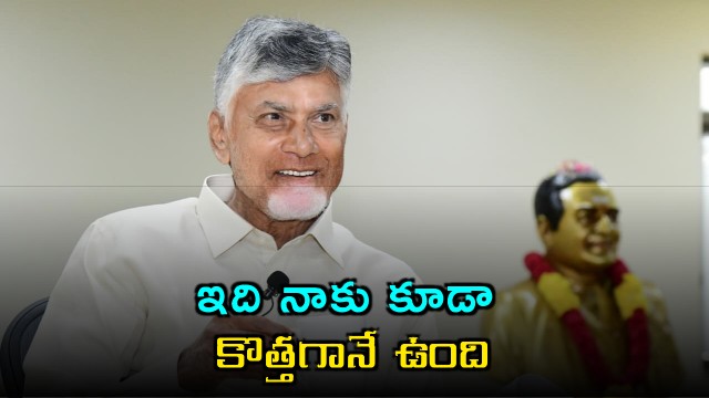 Chandrababu Naidu Says Dealing with Criminals is New to Him