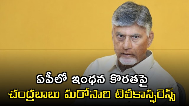 CM Chandrababu reviews fuel shortage in state