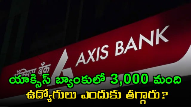 Axis Bank Why 3000 Employees Were Reduced