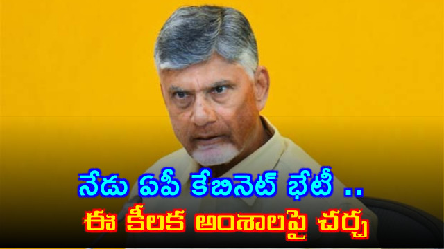 chandrababu naidu ap cabinet meeting