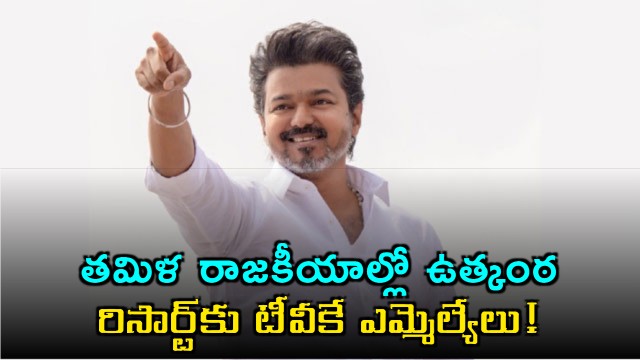 Vijay Party Prepares for Resort Politics Ahead of Tamil Nadu Election Results