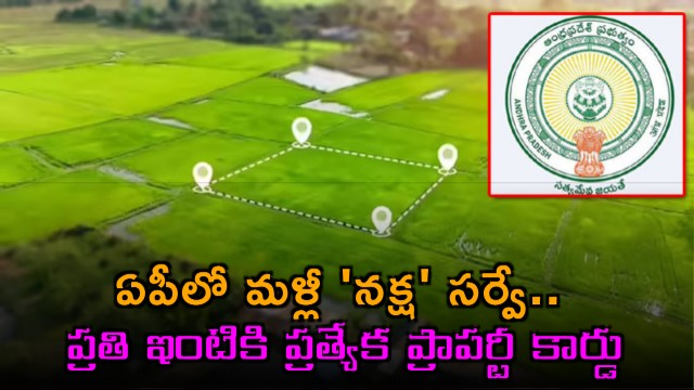 AP Govt Plans To Restart Naksha Land Digital Survey For Property Cards