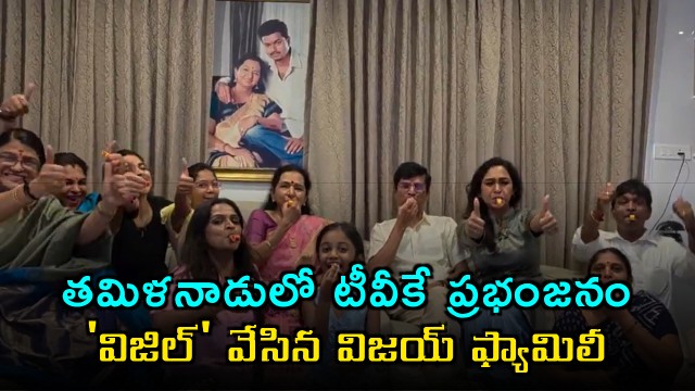 Vijay TVK Party Victory Celebrations in Tamil Nadu