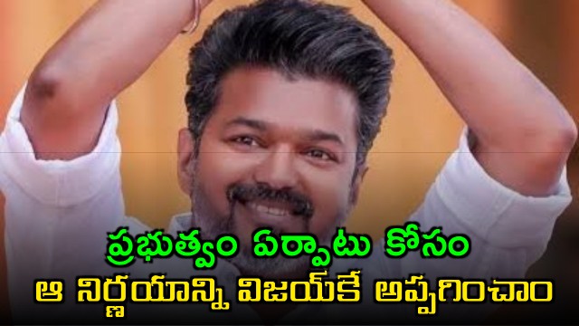 Vijay to Decide on Government Formation Says TVK MLA