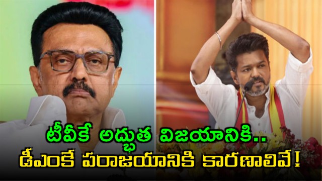 Reasons for TVKs win and DMKs defeat in Tamil Nadu election