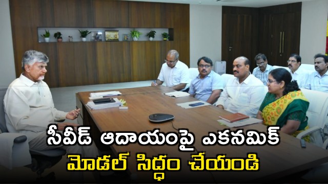 Chandrababu Naidu calls for economic model on seaweed income