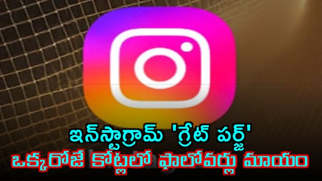 Instagram Great Purge Millions of Followers Vanish