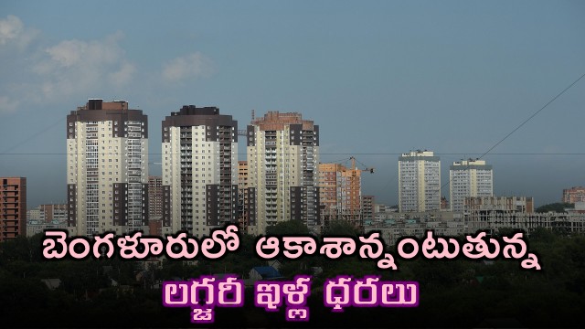 Bengaluru Real Estate Prices Skyrocket Luxury Homes Shrink