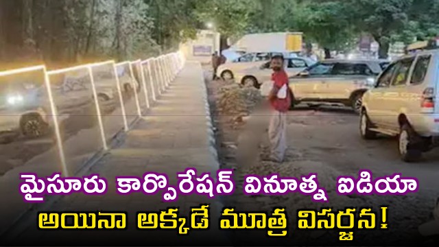 Mysore Corporation Innovative Idea Fails to Stop Public Urination