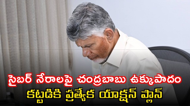 Chandrababu Focuses on Cyber Crimes with Special Action Plan