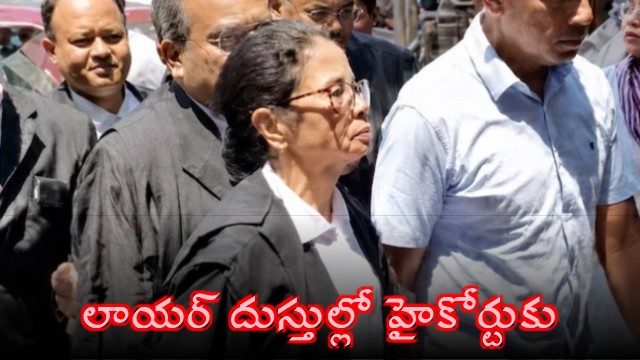 Mamata Banerjee Attends High Court in Lawyers Dress