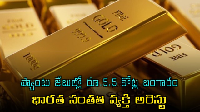 Indira Gandhi International Airport Indian American Arrested for Gold Smuggling