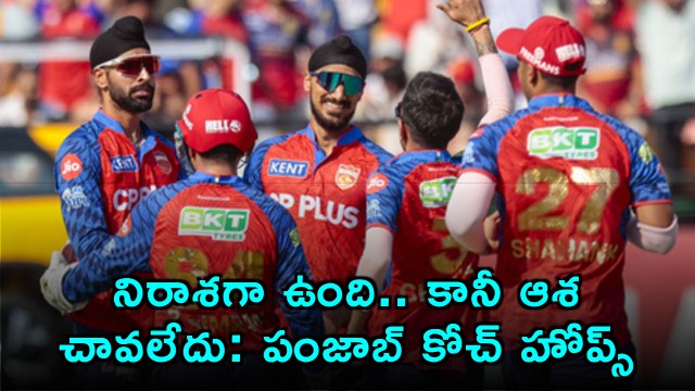 James Hopes IPL Playoffs Hope Remains Despite Punjab Kings Setback