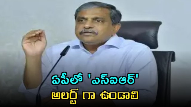 Sajjala Orders YSRCP Leaders to be Alert on Voter List Revision