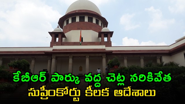 KBR Park Tree Cutting Supreme Court Orders