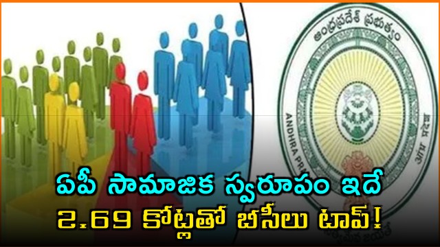 Andhra Pradesh Caste Census BCs Comprise Over 50Percent of Population