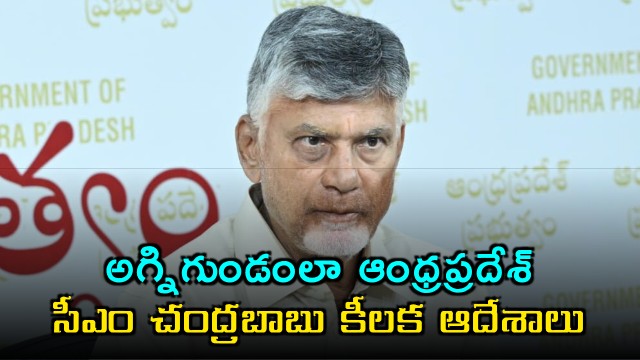 Chandrababu Naidu directs officials on heatwave preparedness in AP