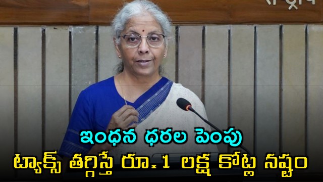 Nirmala Sitharaman Responds to Fuel Price Hike Criticizes Fear Mongering