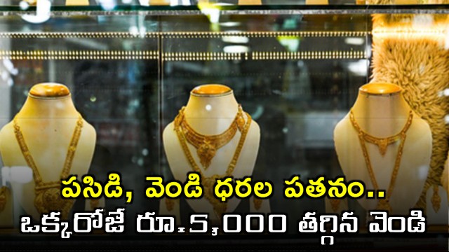 Gold Silver Prices Fall Sharply Due to US Military Actions
