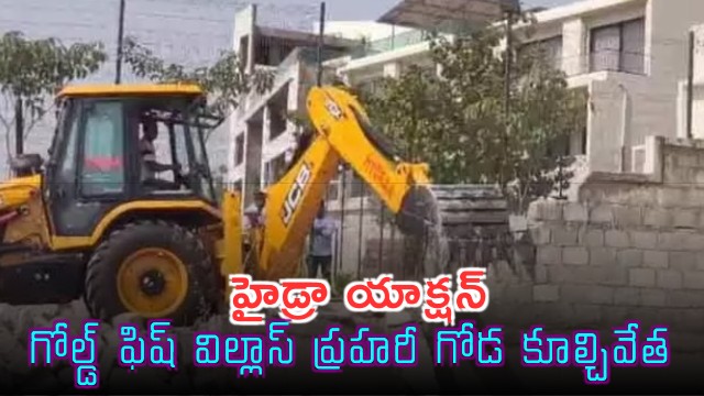 Kokapet Lake Hydra Action Against Goldfish Villas