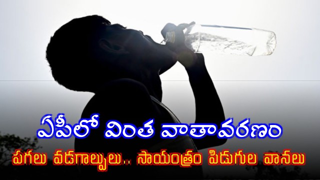 Andhra Pradesh Weather Heatwave and Rain Alert Issued