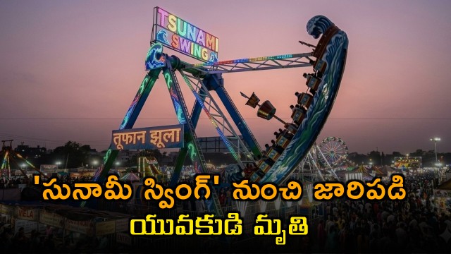 Rajgir Fair Tragedy Youth Dies After Fall From Tsunami Swing