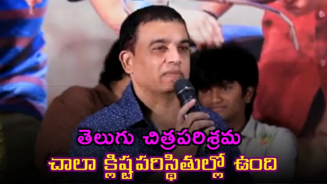 Dil Raju comments on Telugu film industry crisis