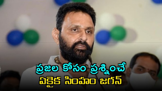 Jagan Mohan Reddy Only Lion Questioning for People Says Kodali Nani