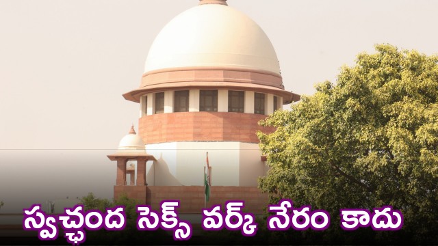 Supreme Court says voluntary sex work is not a crime