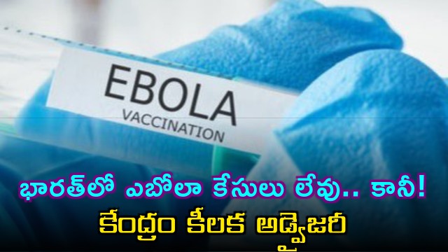 No ebola cases in India