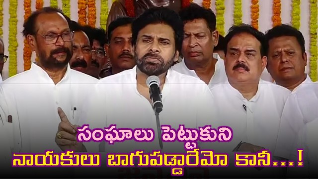 Pawan Kalyan comments on Castes and leaders