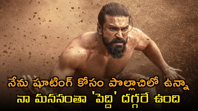 Chiranjeevi appreciates Peddi unit