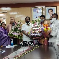 టోక్యో ఒలంపిక్స్ కు ఎంపికైన తెలంగాణ క్రీడాకారుడు.. ఘనంగా సన్మానించిన మంత్రి శ్రీనివాస్ గౌడ్
