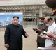 North Korea president Kim Jong Un chairs a meeting