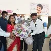 GHMC Mayor Vijayalakshmi celebrates her birthday at Basavatarakam cancer institute