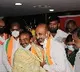 Eatala gets hearty welcome at Telangana BJP Office