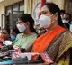 AP Ministers Sucharitha and Vanita visits Gaga Rape Victim